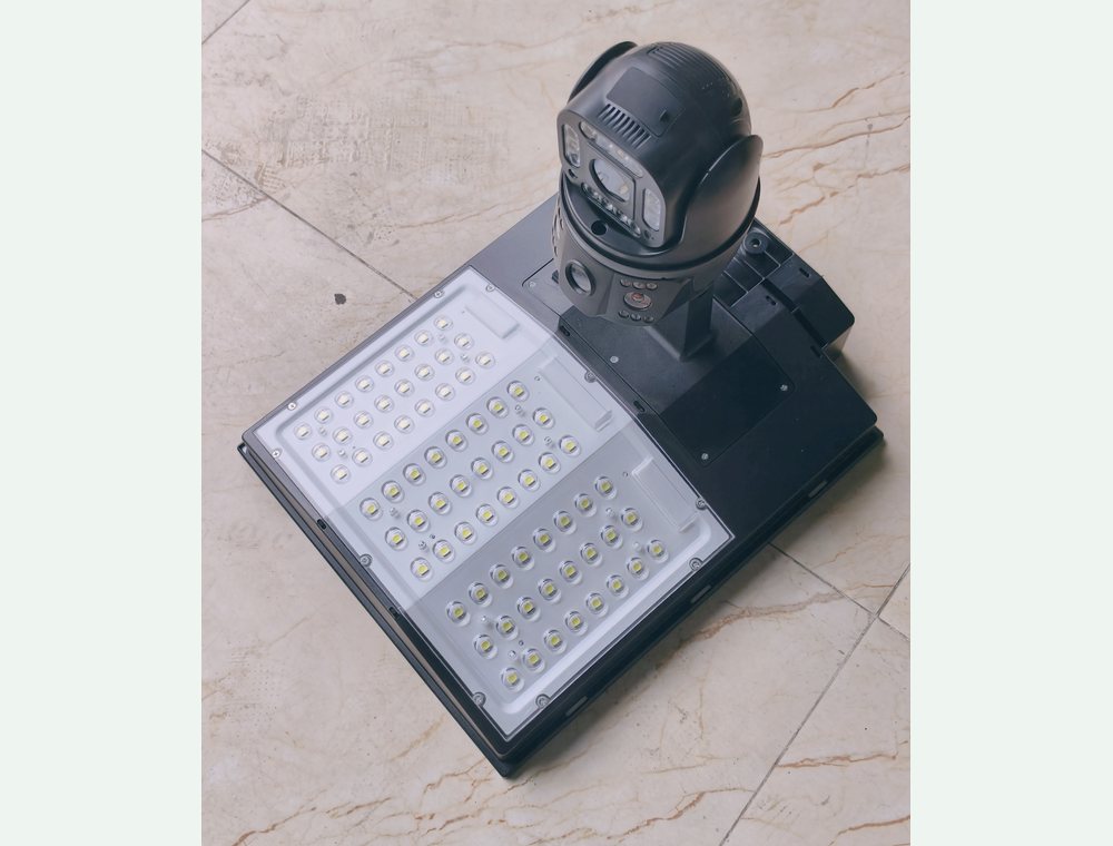 Solar camera light