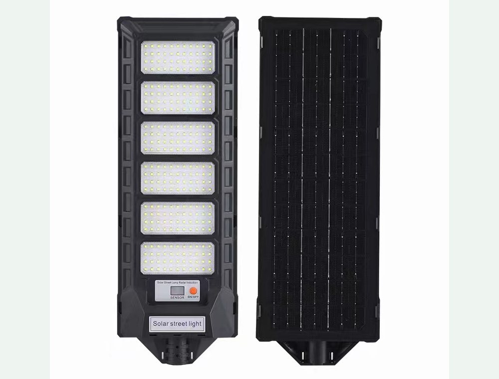 Integrated solar street light product